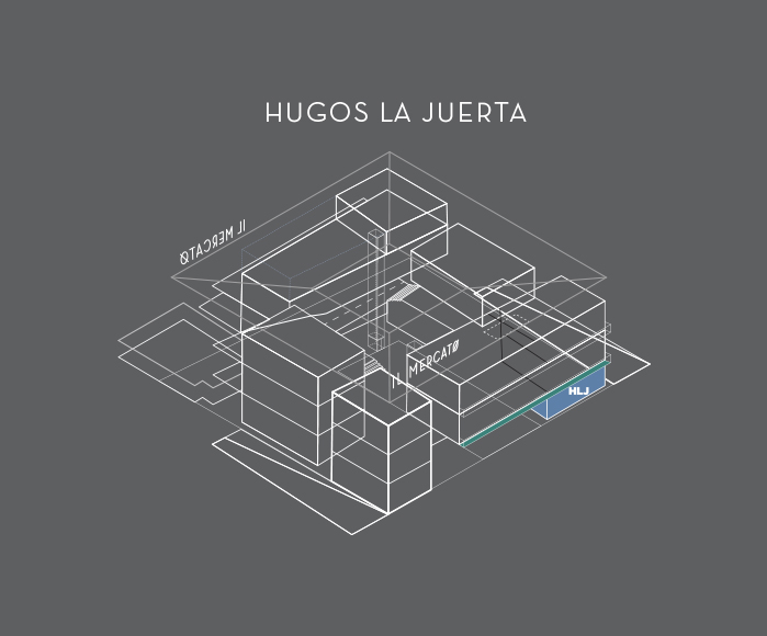 Mapa isométrico de ubicación Hugos la Juerta